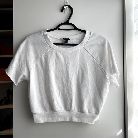 Forever 21 Tops - Varsity Crop Top